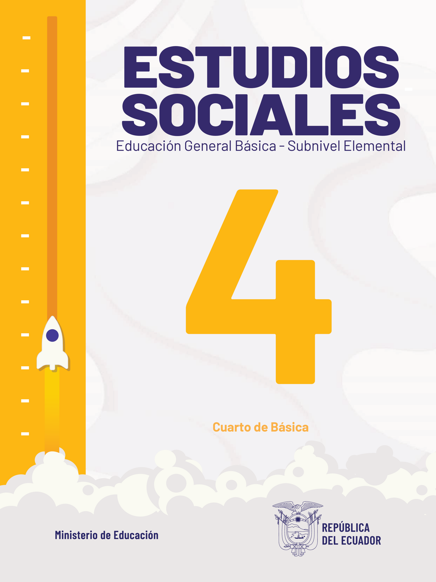 Libro de Estudios Sociales de Cuarto Grado